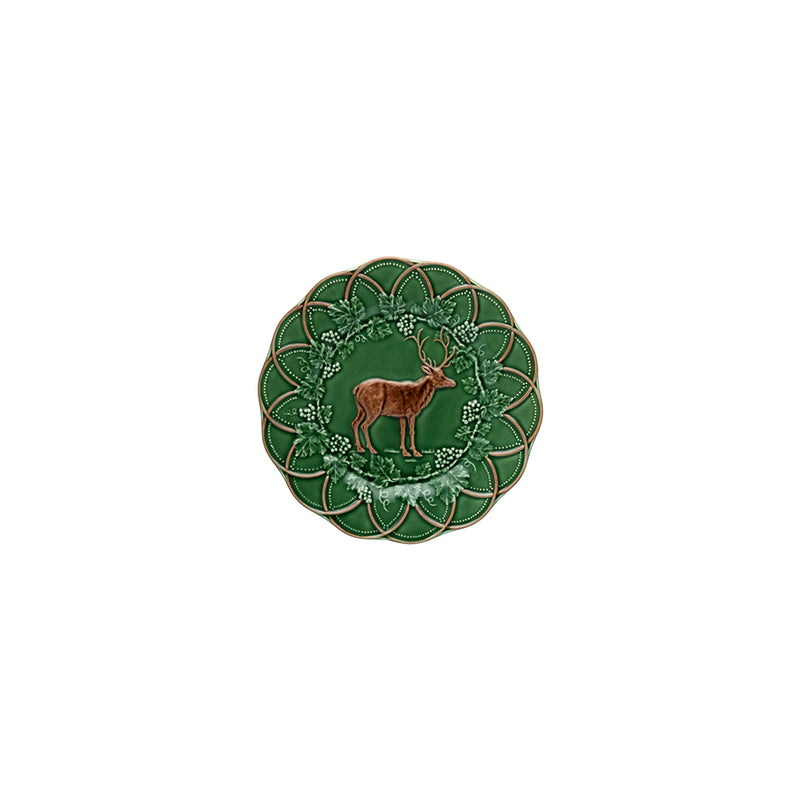 Bordallo Pinheiro | Woods Snack Plate, 9 inches