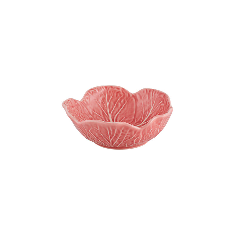 Bordallo Pinheiro | Cabbage Pink Cereal Bowl, 7 inches