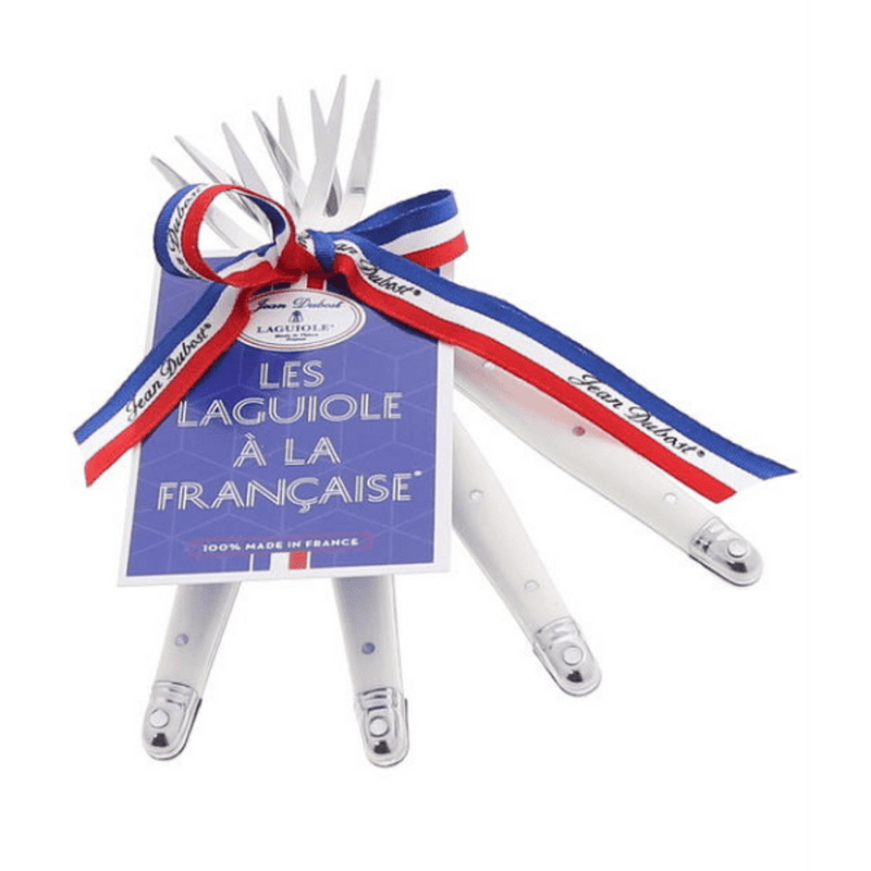 Laguiole | Jean Dubost Ivory Cocktail Forks.