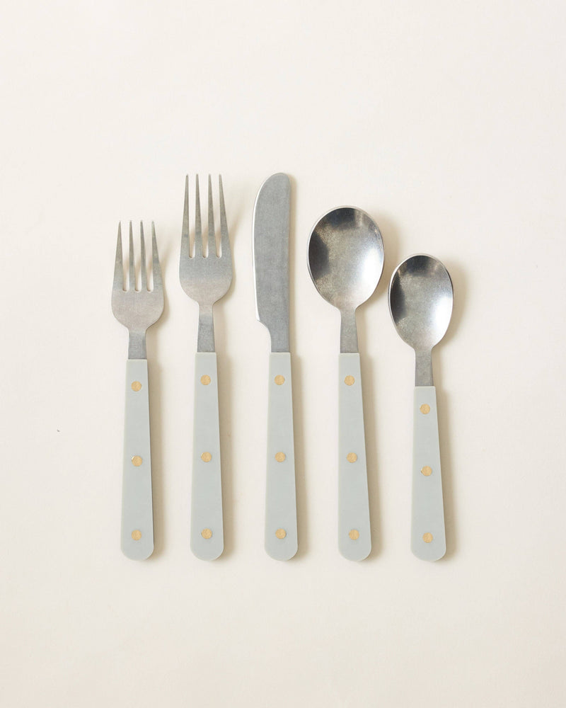 Farmhouse Pottery | Heritage Flatware, Fog Grey