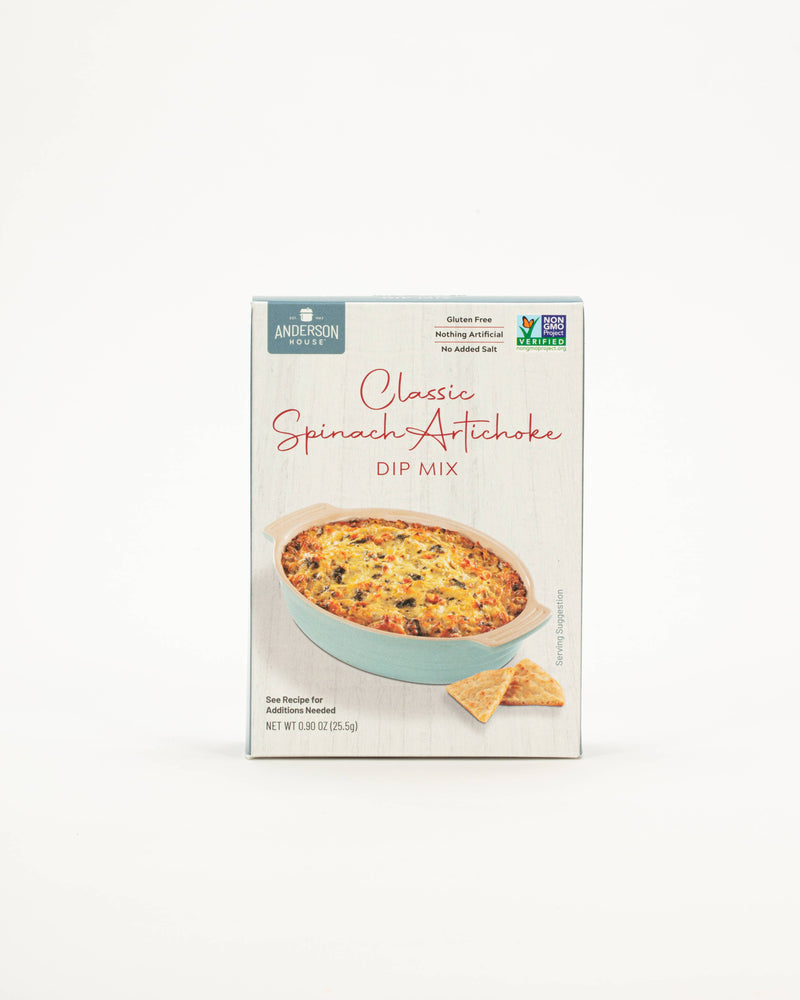 Anderson House | Frontier Soups, Spinach Artichoke Dip