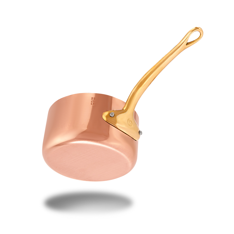 Mauviel | M'200 B Copper Saucepans, 3.3 Qt