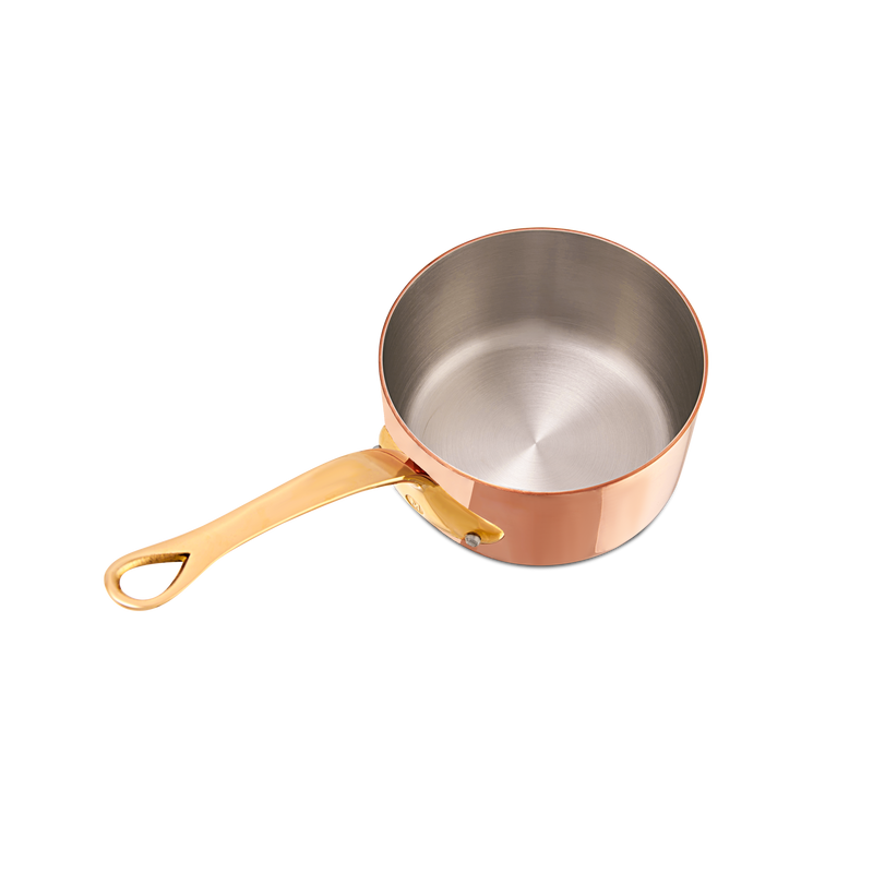 Mauviel | M'200 B Copper Saucepans, 3.3 Qt