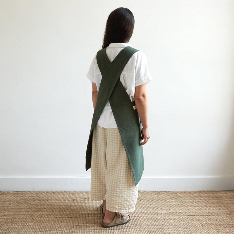 The Floral Society | Canvas Workshop Apron, Natural