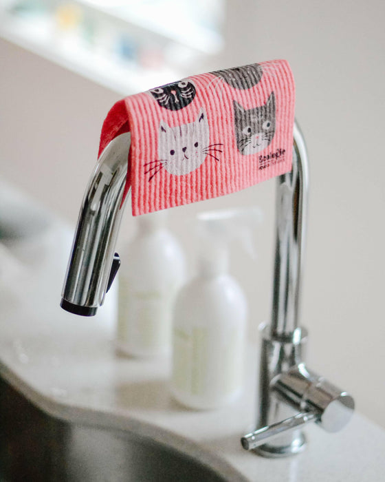 Ecologie | Cats Meow Swedish Dishcloth.