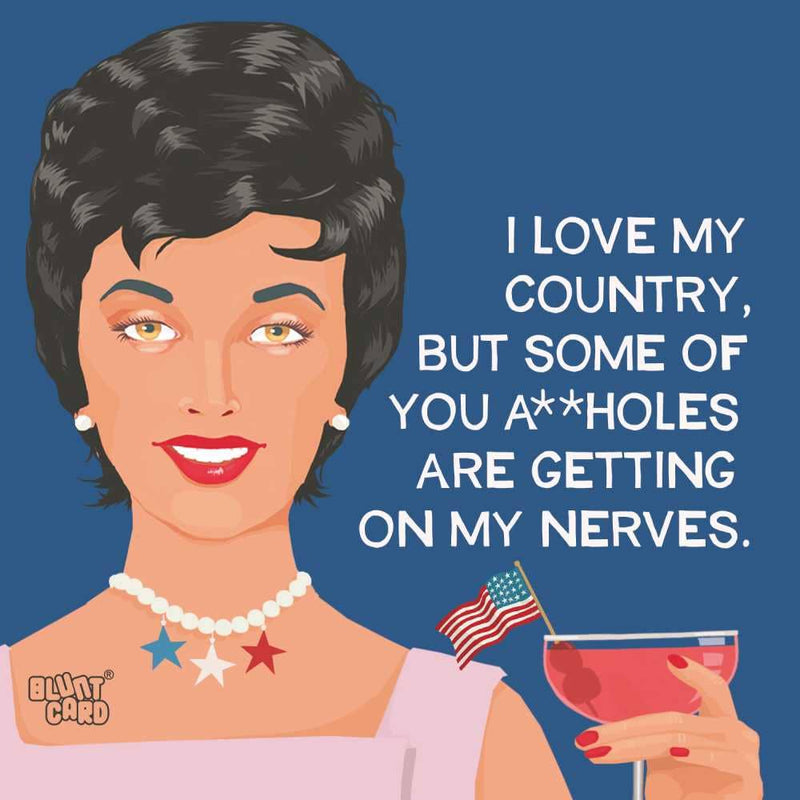 Paperproducts Design • Ambiente - BEV-LOVE MY COUNTRY napkin, a 10 x 10 disposable napkin, combining art and function for stylish entertaining.