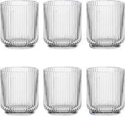 TarHong | Mesa Tall Tumbler - Sage Green: A shatterproof, clear acrylic tumbler with a ribbed bottom, resembling glass, ideal for safe outdoor entertaining and poolside use.