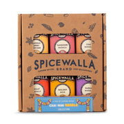 Spicewalla | Chai Pani Masala Collection 6 Pack Gift Set with six Indian spice blends in tins, perfect for creating authentic Indian dishes.