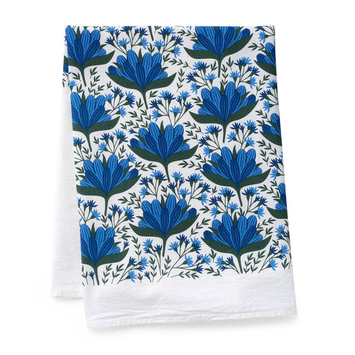HAZELMADE | Blue Gentian Tea Towel