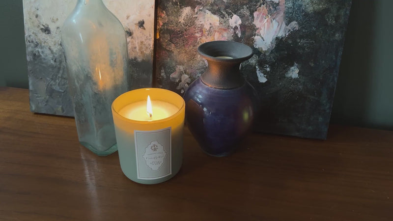 Lodestone Candles | Violet & Moss Candle