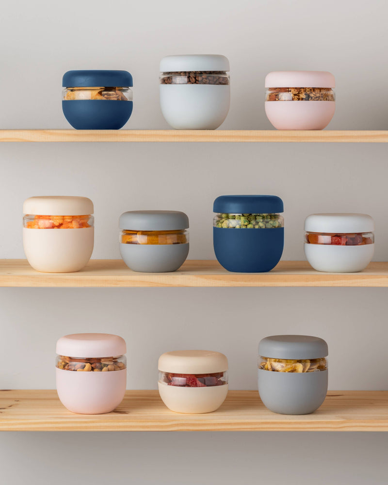 W&P | Glass Seal Tight To-Go & Storage Bowl: Cream - 16 oz
