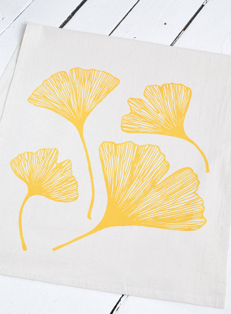 Hearth and Harrow | Gingko Leaf Kitchen Towel
