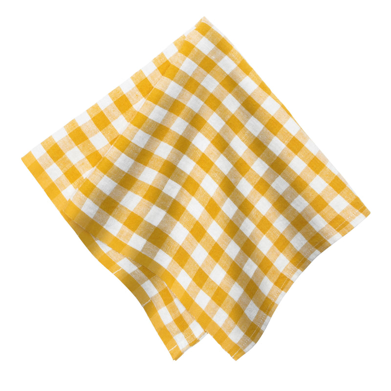 Couleur Nature | Picnic Napkin, Mustard, Set of 4
