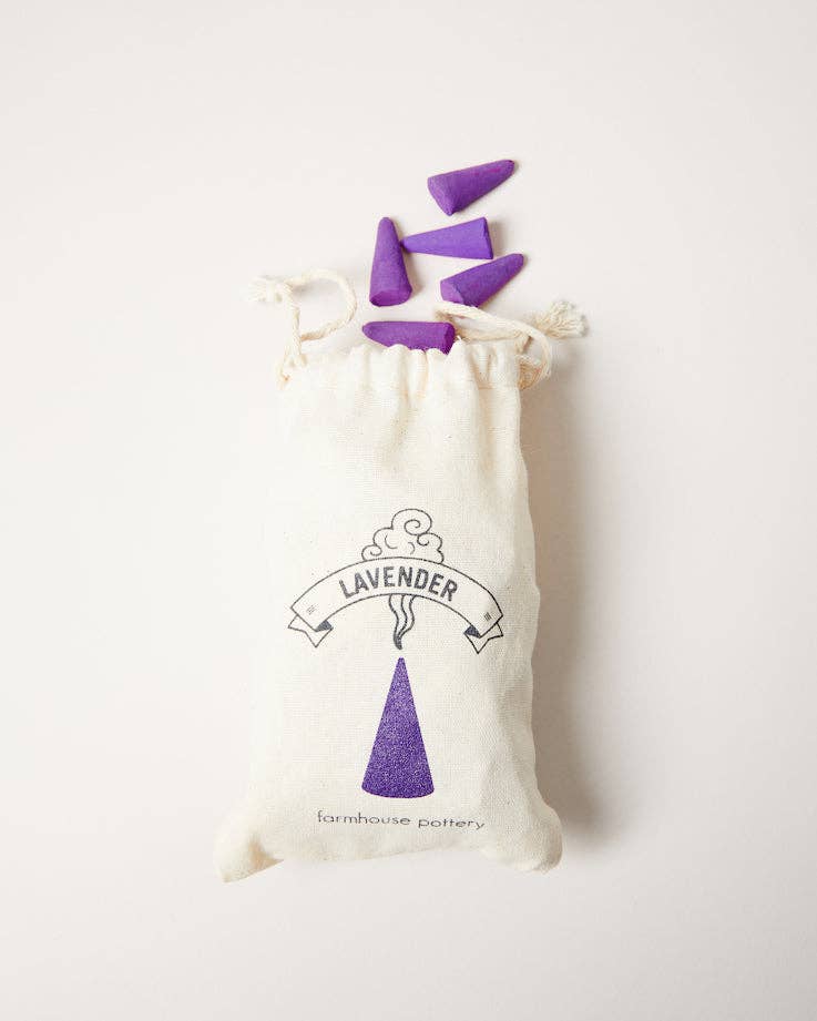 Farmhouse Pottery | Artisan Incense Cones, Citronella