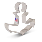 Ann Clark Anchor cookie cutter from America's top manufacturer, ideal for nautical-themed baking, enhancing creativity and quality in kitchens, available at Athens Cooks.