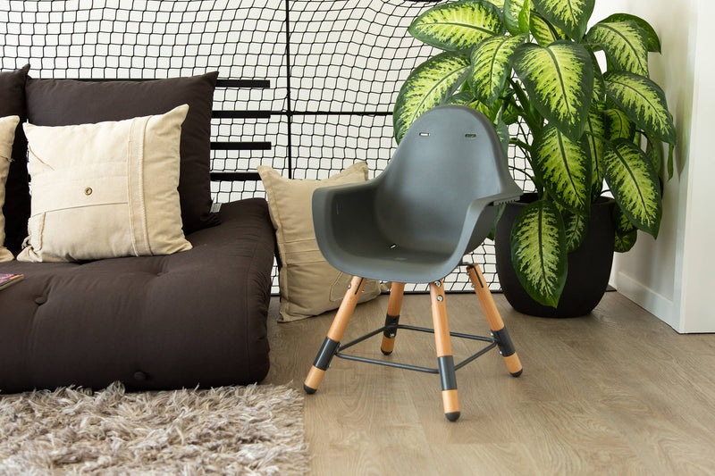 BEABA & Childhome | Childhome Evolu ONE.80° High Chair - Anthracite