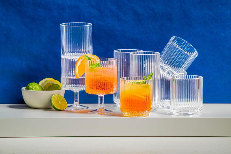 TarHong | Mesa Tall Tumbler - Sage Green, an acrylic drinkware ideal for outdoor entertaining, mimicking glass without the risk of shattering.