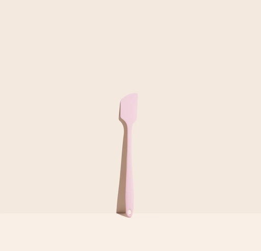 GIR | Skinny Spatula - Light Pink, featuring an antimicrobial unibody design, perfect for both home cooks and chefs, shown against a white background.