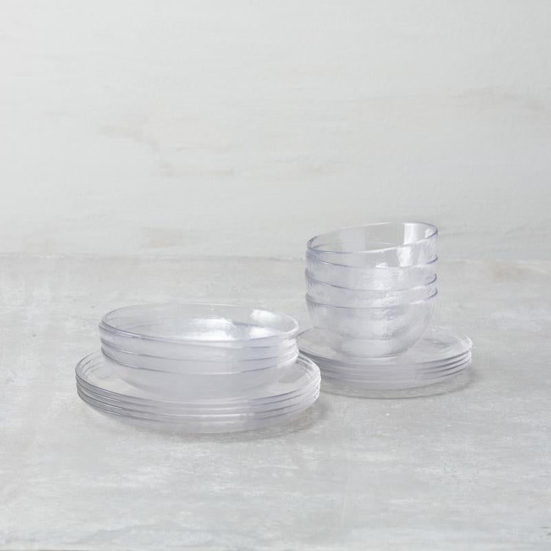 Zwiesel Fortessa | Los Cabos Clear Dinner Plate, 10.5 inches