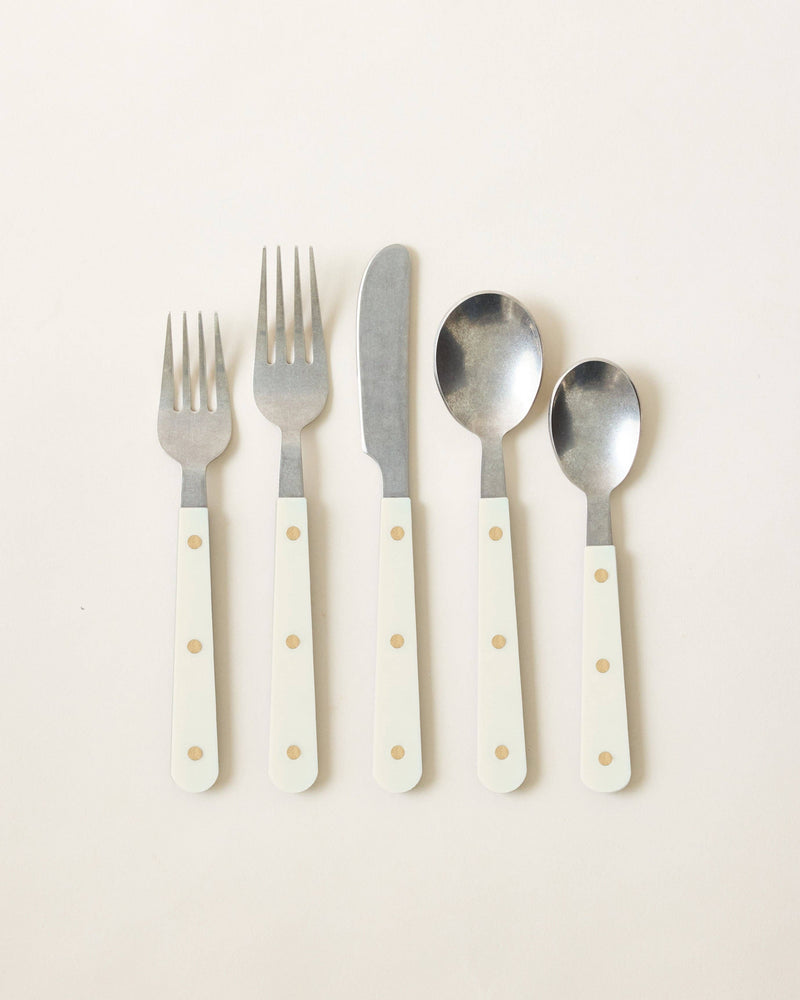 Farmhouse Pottery | Heritage Flatware, Fog Grey