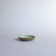 Sarah Kersten - Olive Dish: Basin Collection: Classic White, small round ceramic dish on white surface, perfect for olives or bread, versatile and elegant, 6 diameter.