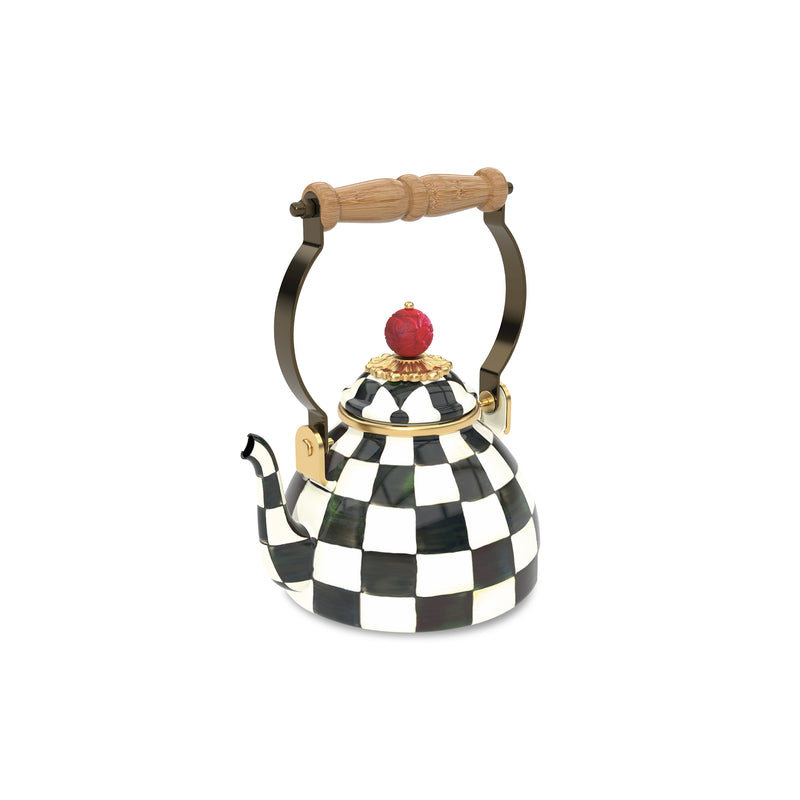 MacKenzie-Childs | Courtly Check Tea Kettle, 1 Qt
