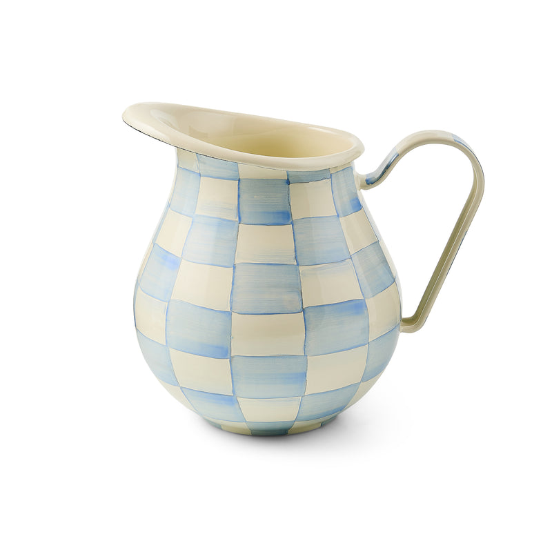 MacKenzie-Childs | Sky Check Pitcher