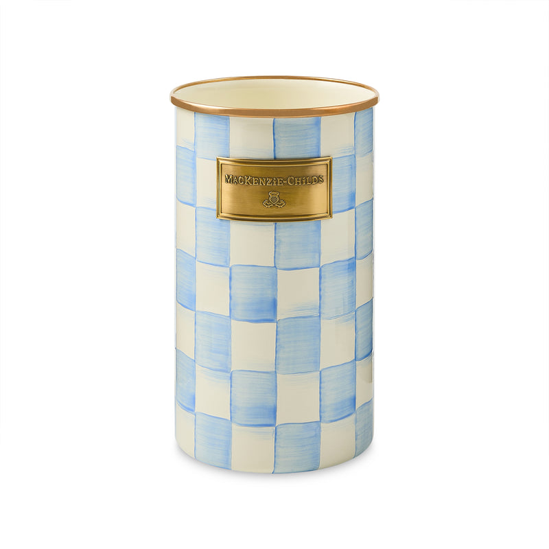 MacKenzie-Childs | Sky Check Utensil Holder