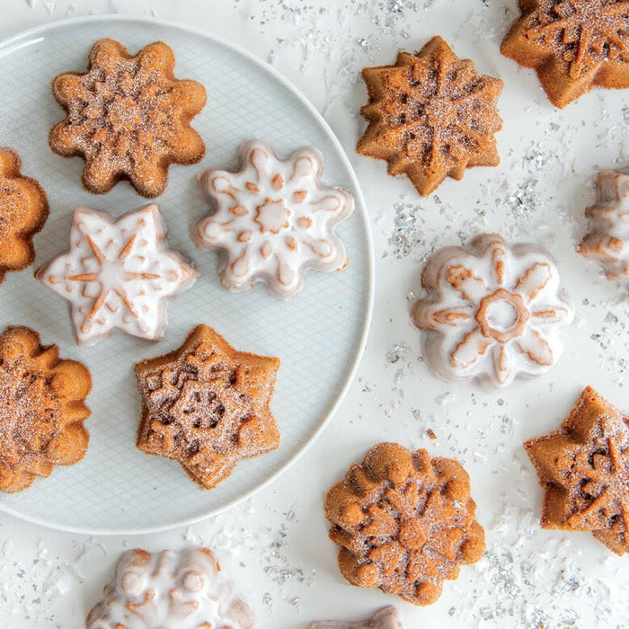 Nordic Ware | Frozen Snowflake Cakelets Pan.