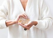 Little Seed Farm - Rosemary Patchouli Bar Soap, a 2.4oz energizing and grounding soap with organic oils, ideal for soothing and rejuvenating skin.