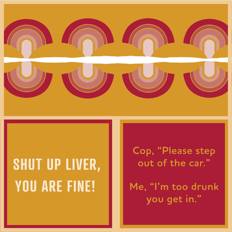 Drinks on Me | Too Drunk, Cocktail Napkin