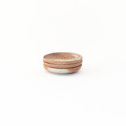 Sarah Kersten - Olive Dish: Basin Collection: Classic White, featuring a stack of small, versatile plates ideal for appetizers or sides. Elegant and part of Athens Cooks' curated kitchen collection.