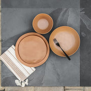 TarHong | Planta Matte Low Bowl - Terracotta, featuring an 8 diameter, is a sustainable, shatterproof dish designed for stylish, eco-friendly dining experiences.