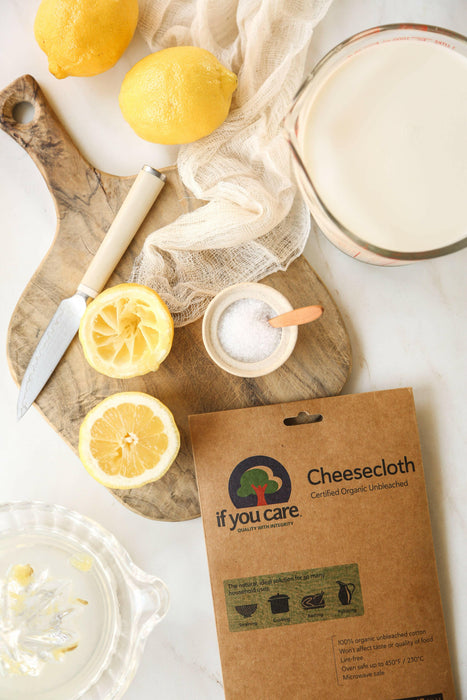 If You Care | Certified Organic Unbleached Cheesecloth.