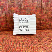 Marley's Monsters | Cloth Wipes - Earthy Rainbow, made from 100% cotton flannel, showcased as a versatile, sustainable alternative for various household uses.