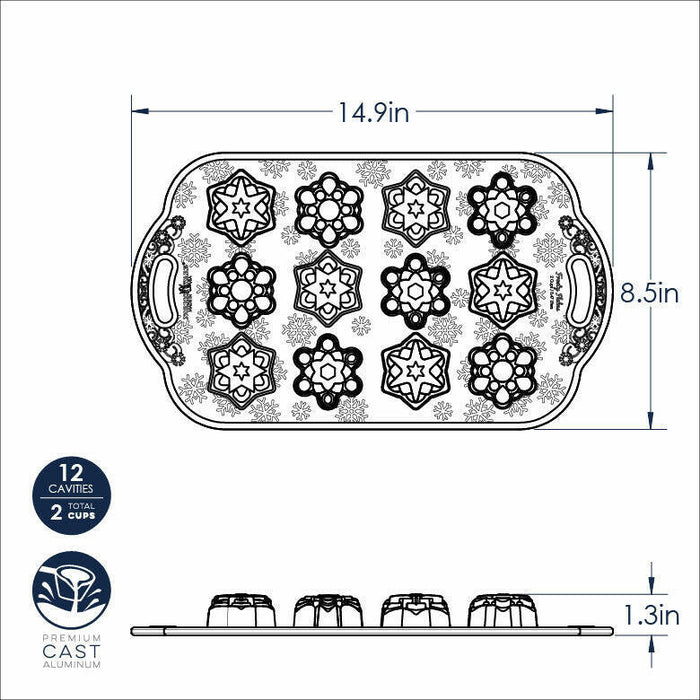 Nordic Ware | Frosty Flakes Bites Pan.