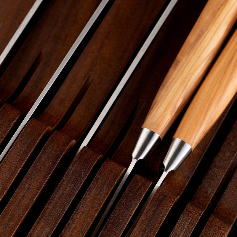 Messermeister | Acacia In-Drawer Knife Holder, 11 Slot