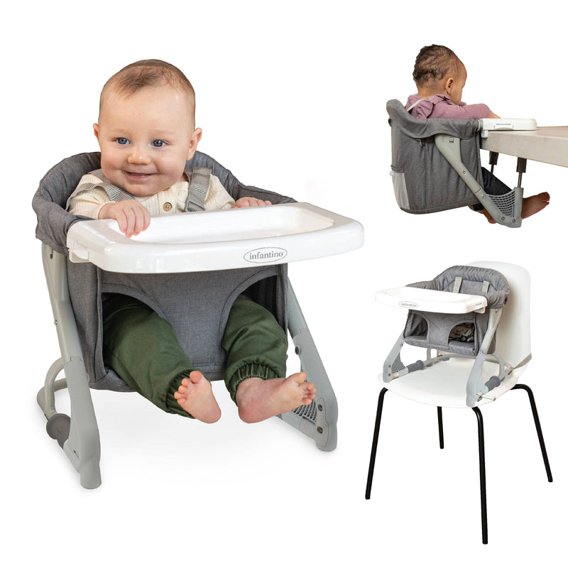 BEABA & Childhome | Childhome Evolu Extra Set Long Legs & Footrest - Anthracite