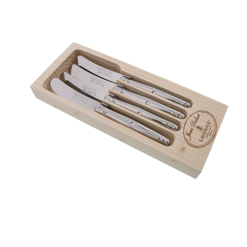 The French Farm | Jean Dubost 4 Stainless Steel Spreaders in a Tray