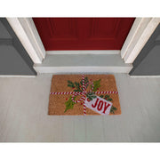 Gift of Joy Handwoven Coconut Fiber Doormat.