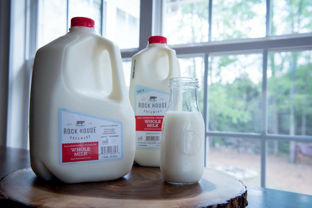 Rock House Creamery  | Whole Milk Gallon.