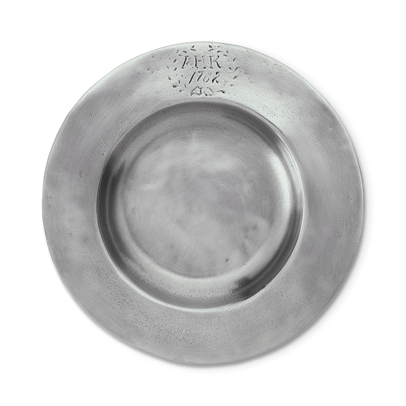 Match | Antique Pewter Bottle Coaster
