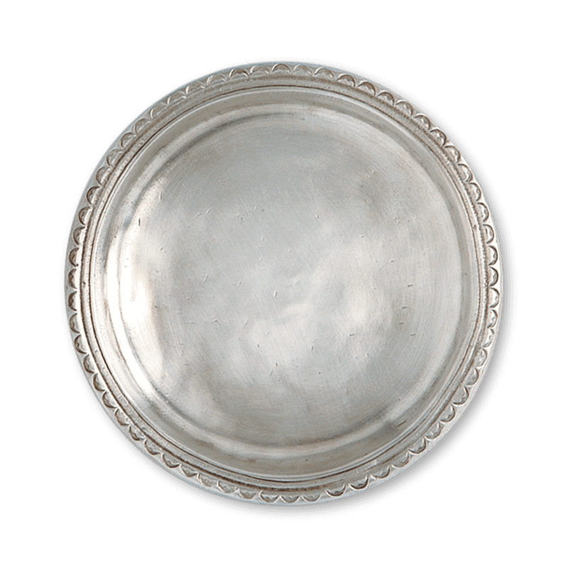 Match | Scallop Rimmed Bottle Coaster