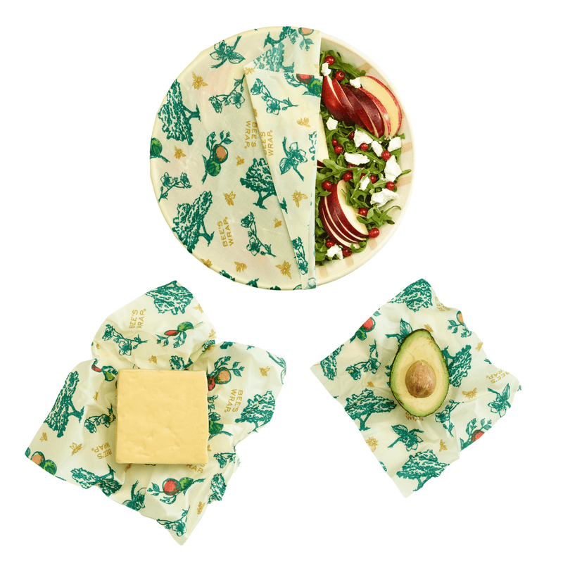 Bee's Wrap | New! Garden Party - Assorted 3 Pack