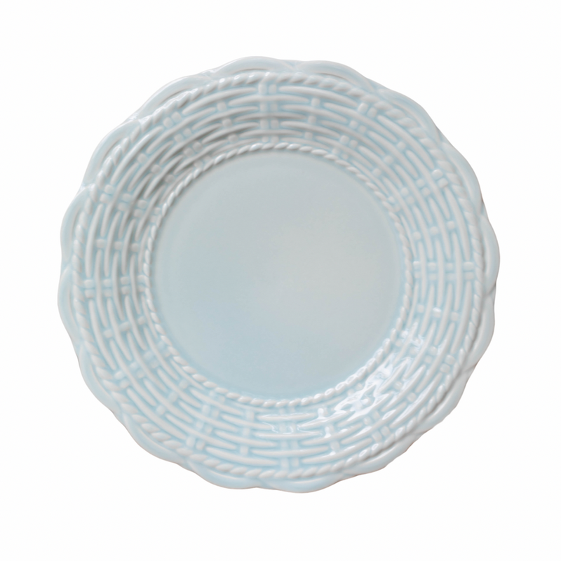 Provvista Designs | Basket Jubilee Dinner Plate, Blue