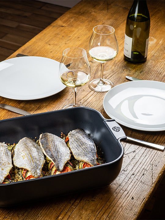 Peugeot | Appolia Rectangular Baking Dish, Slate