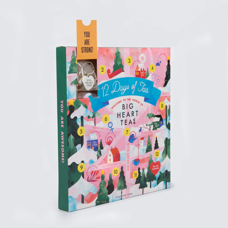 Big Heart Tea Co. | 12 Days of Cozy Tea Advent.