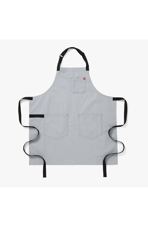 Hedley & Bennett | All Day Crossback Aprons - Charcoal Grey, featuring comfortable crossback straps, utility loop, and pockets, ideal for professional and home cooking.