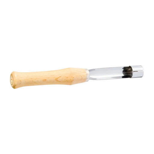 Redecker | Apple Corer with a beechwood handle and serrated stainless steel blade, designed for easy and safe removal of apple and pear cores.