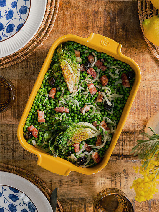 Peugeot | Appolia Rectangular Baking Dish, Saffron Yellow